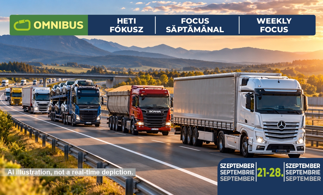 Omnibus Heti Fókusz: Jön a TollRo, 5,28-as euró, első AI-gyár és Jumbo-gigaközpont | Szeptember 21–28.